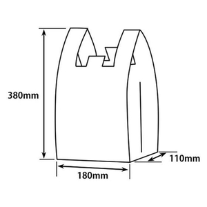 パックスタイル バイオマスレジ袋30 S 乳白 100枚 FC252SH-00627397-イメージ3
