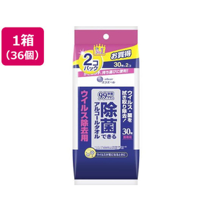 大王製紙 エリエール除菌できるアルコールタオル ウィルス除去 2個×36P FC807SS-142903-イメージ1