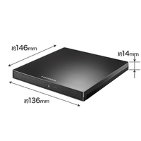 I・Oデータ DVRP-R1/J USB Type-Cコネクター対応 パソコン用DVD