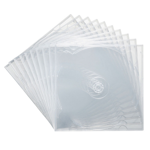 サンワサプライ Blu-ray・DVD・CDケース(2枚収納ソフトタイプ・10枚セット) クリア FCD-PSW10CL サンワサプライ Blu-ray・DVD・CDケース(2枚収納ソフトタイプ・10枚セット) クリア FCD-PSW10CL