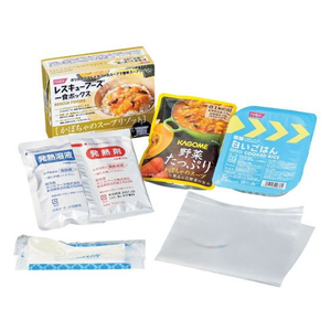 ホリカフーズ 非常食 レスキューフーズ１食ボックス かぼちゃのスープリゾット 5年保存 12食 FCF504V-イメージ2