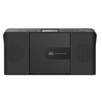 WINTECH CDC-810K CDクロックラジオ ブラック|エディオン公式通販