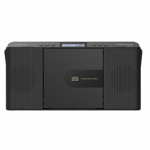 WINTECH CDクロックラジオ ブラック CDC-810K-イメージ3