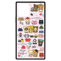 PGA iPhone 11 Pro用ガラスハイブリッドケース リラックマ/いつでもいっしょリラックマ YY03101
