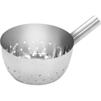 神子島製作所 桃印 18-8 穴明 ひしゃく 18cm FC151LD-1298300