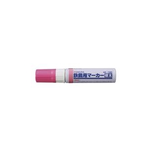 サクラクレパス 鉄鋼用マーカー極太　桃 PKK-J-20P-イメージ1