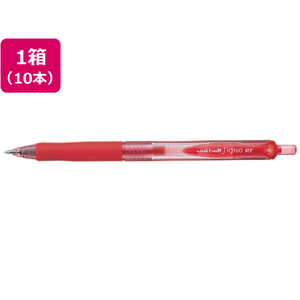 三菱鉛筆 ユニボールシグノRT 極細 0.38mm 赤 10本 1箱(10本) F833368-UMN103.15-イメージ1