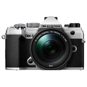 OMデジタルソリューションズ デジタル一眼カメラ・14-150mm II レンズキット OMSYSTEM シルバー OM-5LK14-150SLV-イメージ1