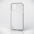 エレコム iPhone 12/12 Pro用ハイブリッドケース TRANTECT クリア PM-A20BHVCCR