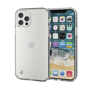 エレコム iPhone 12/12 Pro用ハイブリッドケース TRANTECT クリア PM-A20BHVCCR-イメージ2
