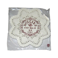 江部松商事 EBM/ドイリー レースペーパー 丸型 500枚入 5号 FC534RG-3715500