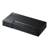 サンワサプライ ギガビット対応スイッチングハブ(5ポート・マグネット付き) LAN-GIGAP502BK