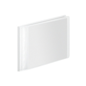 コクヨ フォトアルバム〈ノビータ〉80枚用 E・Lサイズ 透明 透明1冊 F873854-ﾗ-NA80T-イメージ1