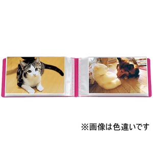 コクヨ フォトアルバム〈ノビータ〉80枚用 E・Lサイズ 透明 透明1冊 F873854-ﾗ-NA80T-イメージ3