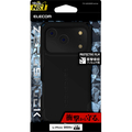 エレコム iPhone17 Pro用ZEROSHOCK ケース ブラック PM-A25CZEROBK