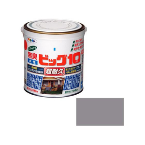 アサヒペン 水性ビッグ10多用途 0.7L 225 ライトグレー FC155PP-イメージ1