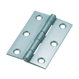 トラスコ中山 TRUSCO スチール製厚口蝶番 生地仕上げ 全長89mm 10個 FC580ER-2336774-イメージ1