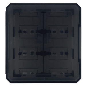 アイレックス カードケース12 for Switch2 ブラック ILX2S396-イメージ4