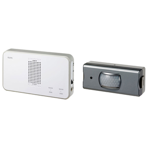 エルパ ワイヤレスチャイム 受信器+センサー送信機セット EWS-S5033 エルパ ワイヤレスチャイム 受信器+センサー送信機セット EWS-S5033