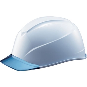 タニザワ エアライトS搭載ヘルメット 透明バイザータイプ・溝付 FC947UF-2484022-イメージ1