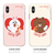 LINE FRIENDS iPhone XR用ケース DUAL GUARD CUPID LOVE スウィートハート2 KCL-DCL011-イメージ12