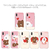 LINE FRIENDS iPhone XR用ケース DUAL GUARD CUPID LOVE スウィートハート2 KCL-DCL011-イメージ4