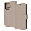 レイアウト iPhone 16 Pro用Like standard 耐衝撃 マグネットベルト シンプル 手帳型レザーケース シャイニーベージュ RT-P47ELC1/BE