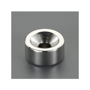 エスコ 強力マグネット φ20.0×10.0mm 6mm FCV9082-EA781EL-14-イメージ1