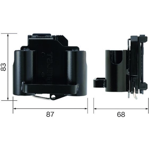 ＴＪＭデザイン 着脱式工具ホルダースチール Sバールダブル 黒876883- FC956CE-1951977-イメージ2