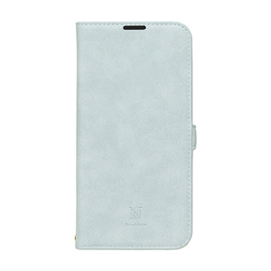 NATURAL　design iPhone17 Pro用 手帳型ケース STYLE NATURAL ブルーグレー IP25-63P-VS10-イメージ1