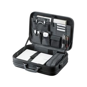 サンワサプライ セミハードPCケース(17．3型ワイド・ダブルタイプ) ブラック BAG-716BK2-イメージ2