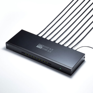 サンワサプライ 4K/60Hz･HDR対応HDMI分配器(8分配) VGA-HDRSP8-イメージ3