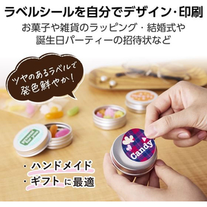 エレコム ラベルシール フォト光沢紙 A4 24面 白 FC872SG-EDT-TWGK24R-イメージ3