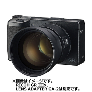 リコー GR IIIx用テレコンバージョンレンズ ブラック GT-2-イメージ2