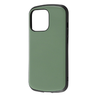 レイアウト iPhone 13 Pro用耐衝撃 ProCa オリーブ RT-P32AC3/OV
