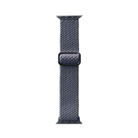 PGA Apple Watch 42/41/40/38mm用 ナイロンバンド [ダークグレー] PG-AW41NY01GY