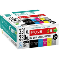 エコリカ リサイクルインク 6色パック 大容量 FCF459S-ECI-C331XL-6P