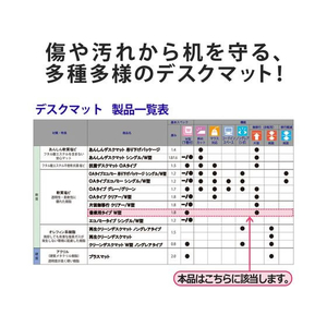 プラス デスクマット書庫用サイズ 790×370mm DM-837CW F881695-40957DM837CW-イメージ7