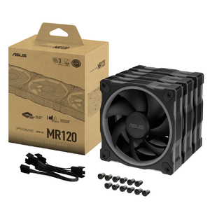 ASUS Prime MR120 ARGB Fan - Triple Pack ブラック MR120ARGBFANBLACK3IN1-イメージ7