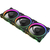 ASUS Prime MR120 ARGB Fan - Triple Pack ブラック MR120ARGBFANBLACK3IN1-イメージ1