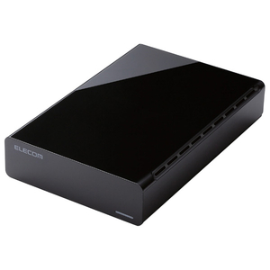 エレコム TV向け外付けハードディスク(6TB) ブラック