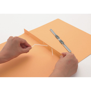 ライオン事務器 フラットファイル〈環境〉A4タテ 黄 10冊 F817530-10362A517K-イメージ3