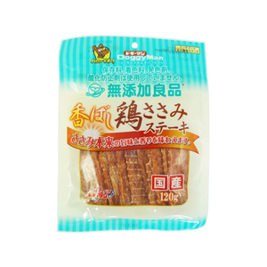 ドギーマン 無添加良品 香ばし鶏ささみステーキ 120g FC05864-イメージ1