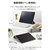エレコム 13インチiPad Air(M3/M2) フラップケース 薄型軽量 背面クリア 2アングル ブルーグレー TB-A25XWVBG-イメージ4