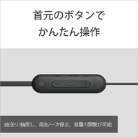 SONY WI-C100 C ワイヤレスインイヤーヘッドホン ベージュ|エディオン