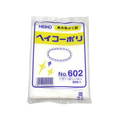 シモジマ ポリ袋 No.602 0.06×120×80mm 50枚 F165822-#6619200