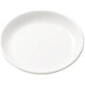 エンテック ポリプロ 給食皿 白色 14cm FC59705