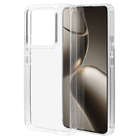 ラスタバナナ Xiaomi 14T(XIG06)用ハイブリッドケース TPU×PC クリア 8567XI14THPCL