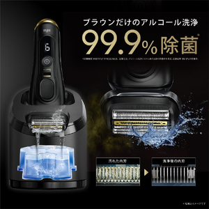 ブラウン 4枚刃シェーバー 9350cc シリーズ9 スポーツ# アトリエブラック 9350CC-イメージ5