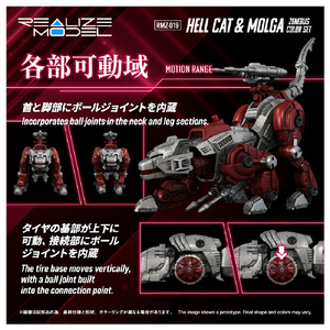 T-SPARK RMZ-019 ヘルキャット & モルガ ゼネバスカラーセット RMZ019ﾍﾙｷﾔﾂﾄﾓﾙｶﾞｾﾞﾈﾊﾞｽCS-イメージ7